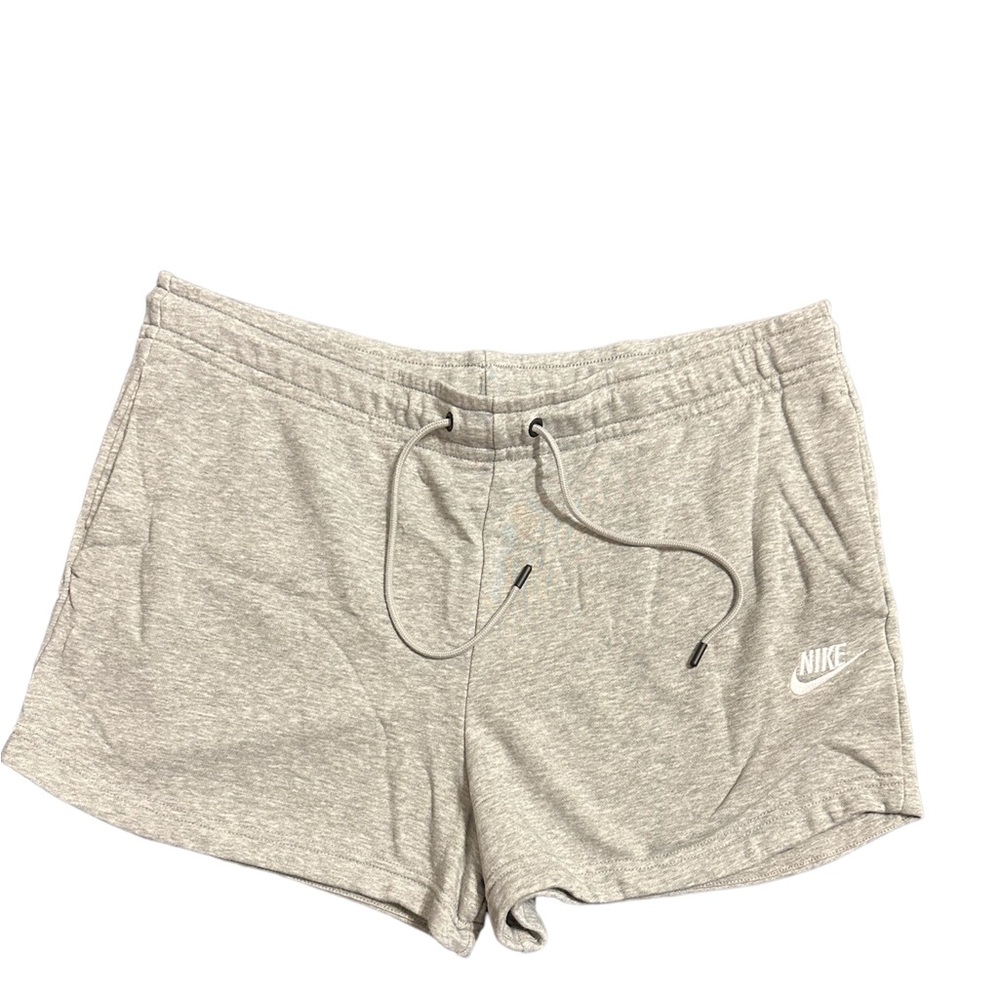 Women’s Nike grey sweat shorts